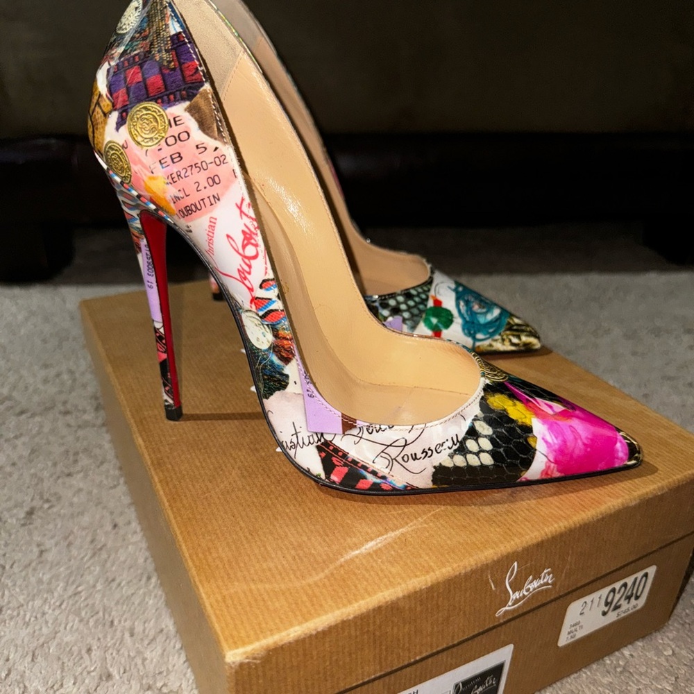 Christian Louboutin So Kate 120 Patent Trash